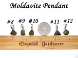 Moldavite Pendant Sterling Silver