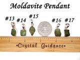 Moldavite Pendant Sterling Silver
