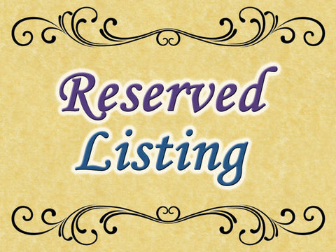 Reserved Listing for Nozomi (2/2/26)