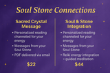 Soul and Stone Integration – Soul Stone Connections Reading + Reiki Healing